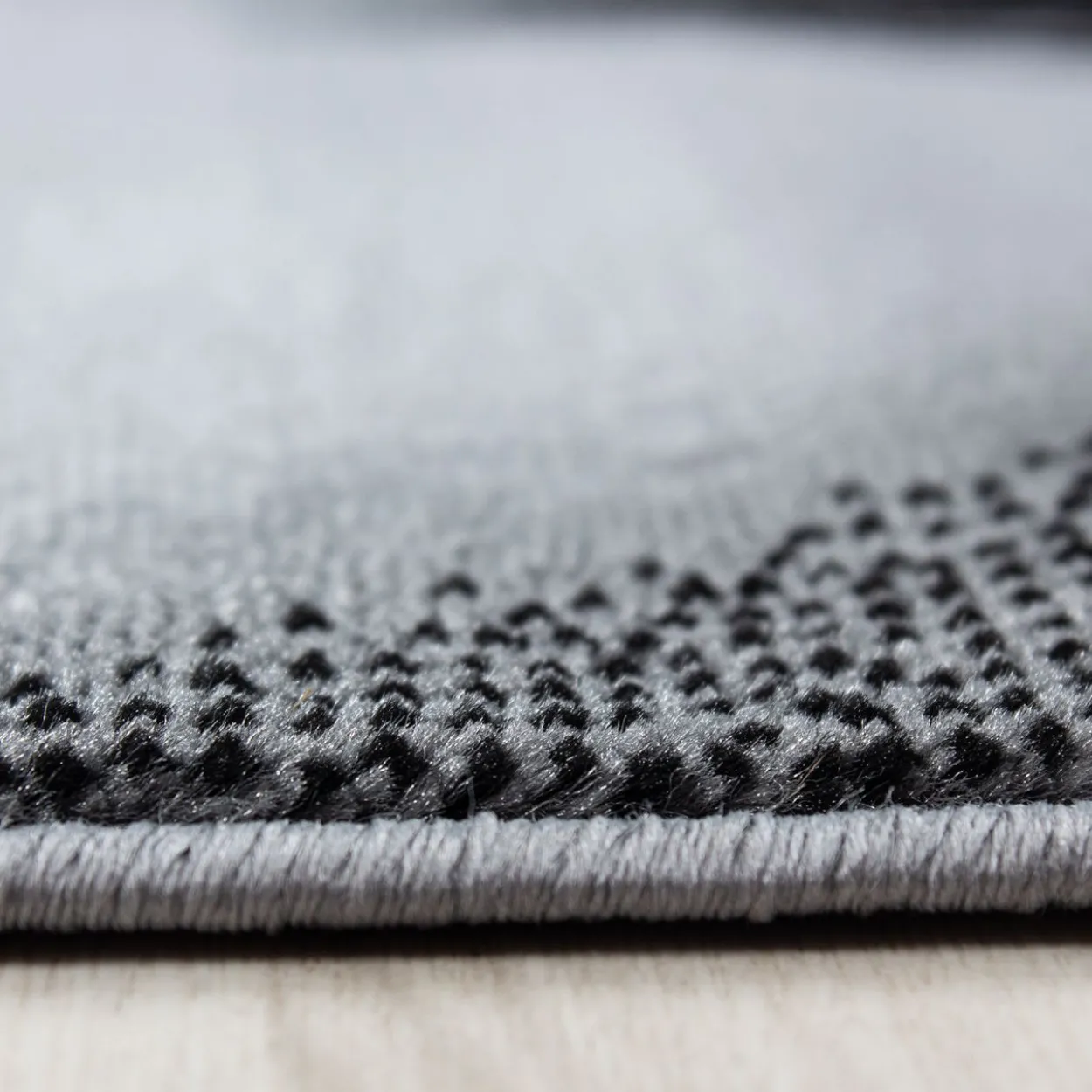 Teppich, PLUS 8008, BLACK, 80 x 150 cm