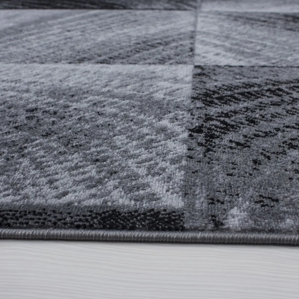 Teppich, PLUS 8003, BLACK, 240 x 340 cm