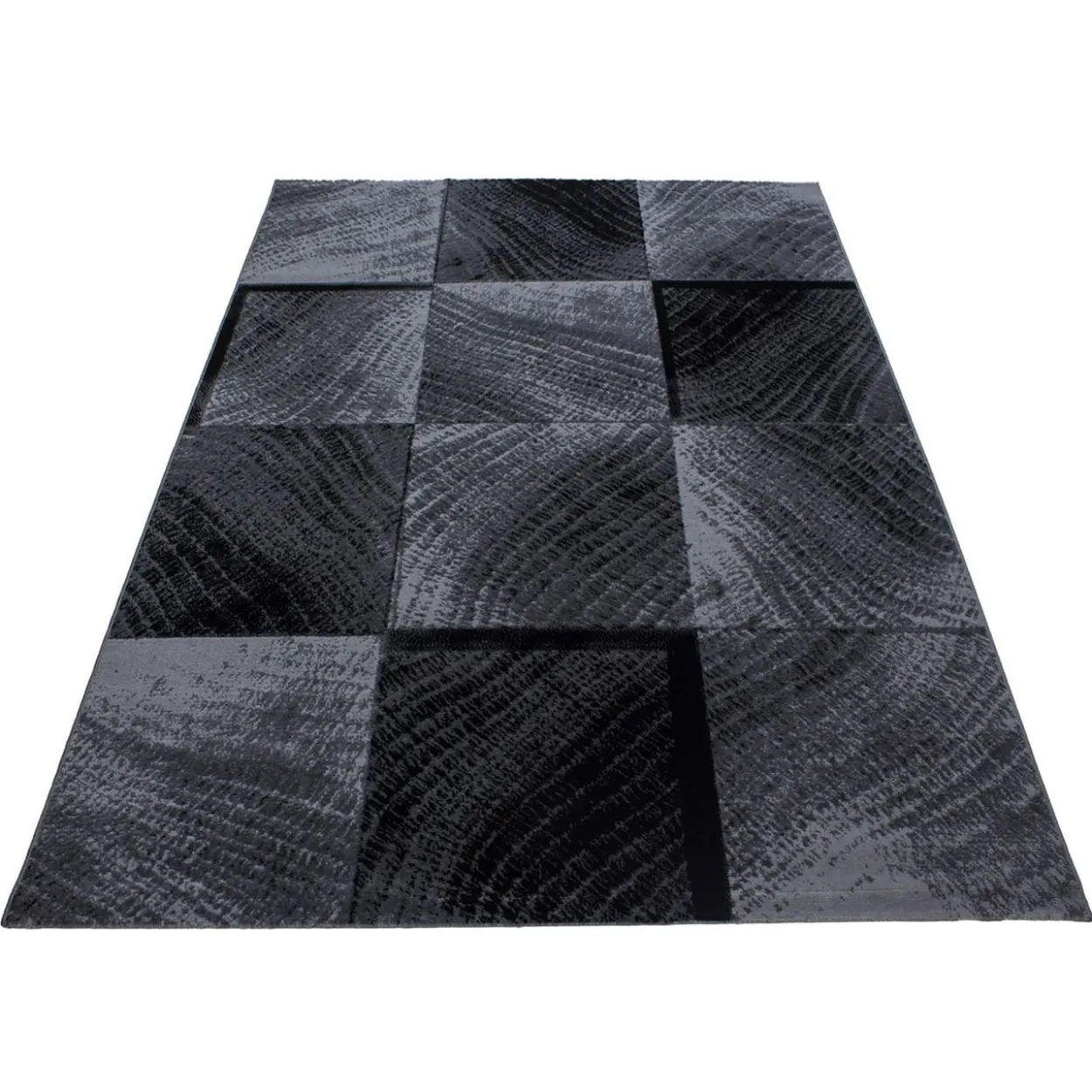 Teppich, PLUS 8003, BLACK, 240 x 340 cm