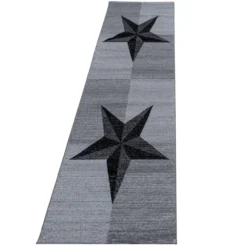 Teppich, PLUS 8002, GREY, 80 x 300 cm