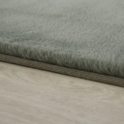 Teppich, POUFFY 5100, GREEN, 160 x 160 cm