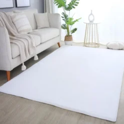 Teppich, POUFFY 5100, WHITE, 140 x 200 cm