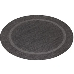 Teppich, RELAX 4311, BLACK, 120 x 120 cm