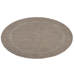 Teppich, RELAX 4311, BROWN, 120 x 120 cm