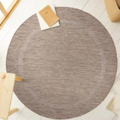 Teppich, RELAX 4311, BROWN, 120 x 120 cm
