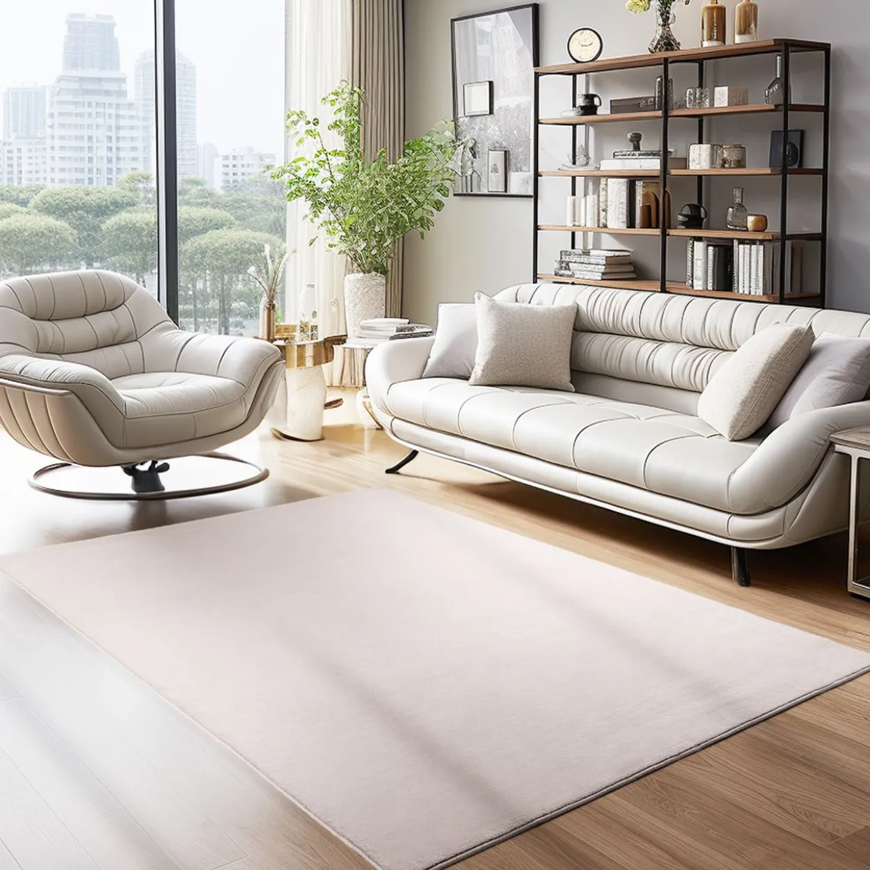 Teppich, SKY 5400, BEIGE, 80 x 150 cm
