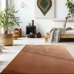 Teppich, SKY 5400, BROWN, 140 x 200 cm