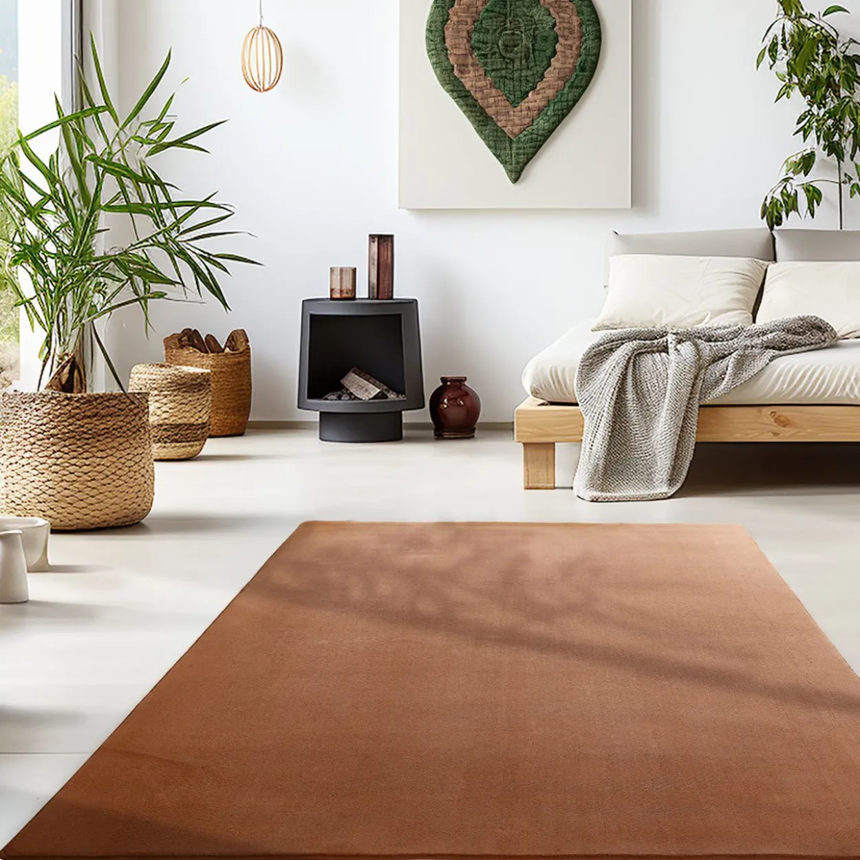 Teppich, SKY 5400, BROWN, 200 x 290 cm