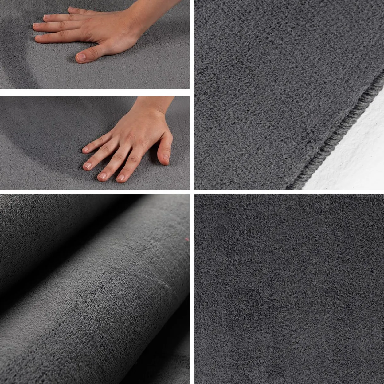 Teppich, SKY 5400, GREY, 160 x 160 cm