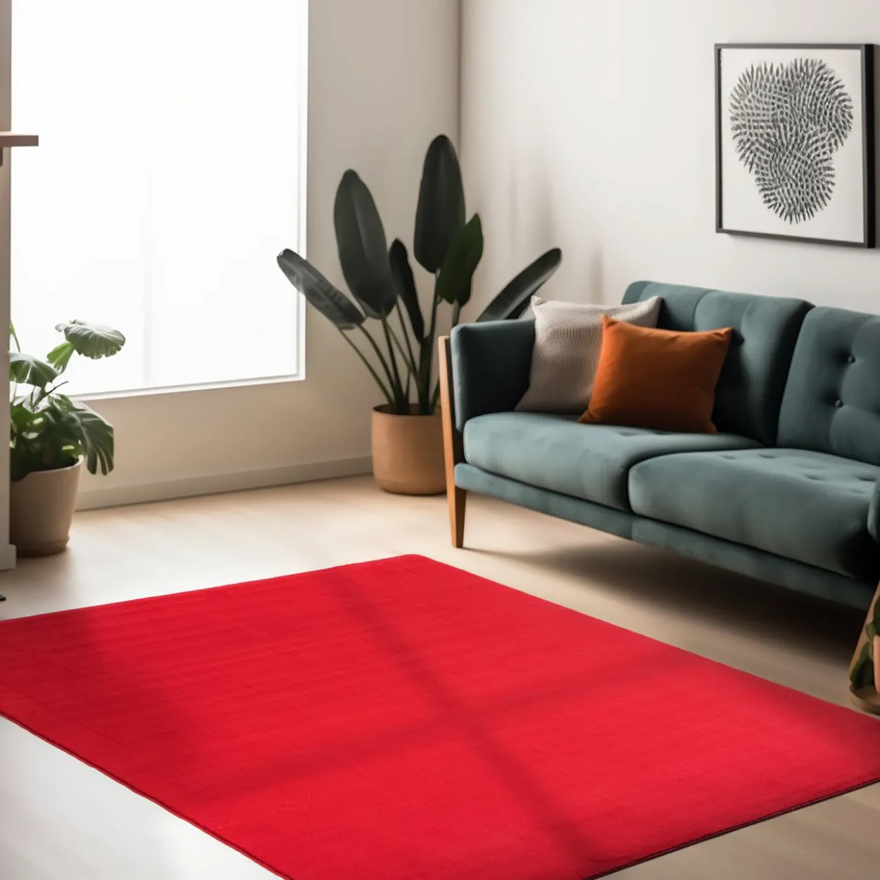 Teppich, SKY 5400, RED, 140 x 200 cm