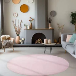Teppich, SKY 5400, ROSE, 160 x 160 cm