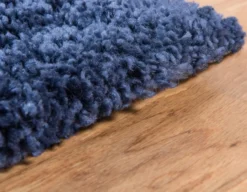Teppich "Temara Shag" Läufer Marineblau CA10313