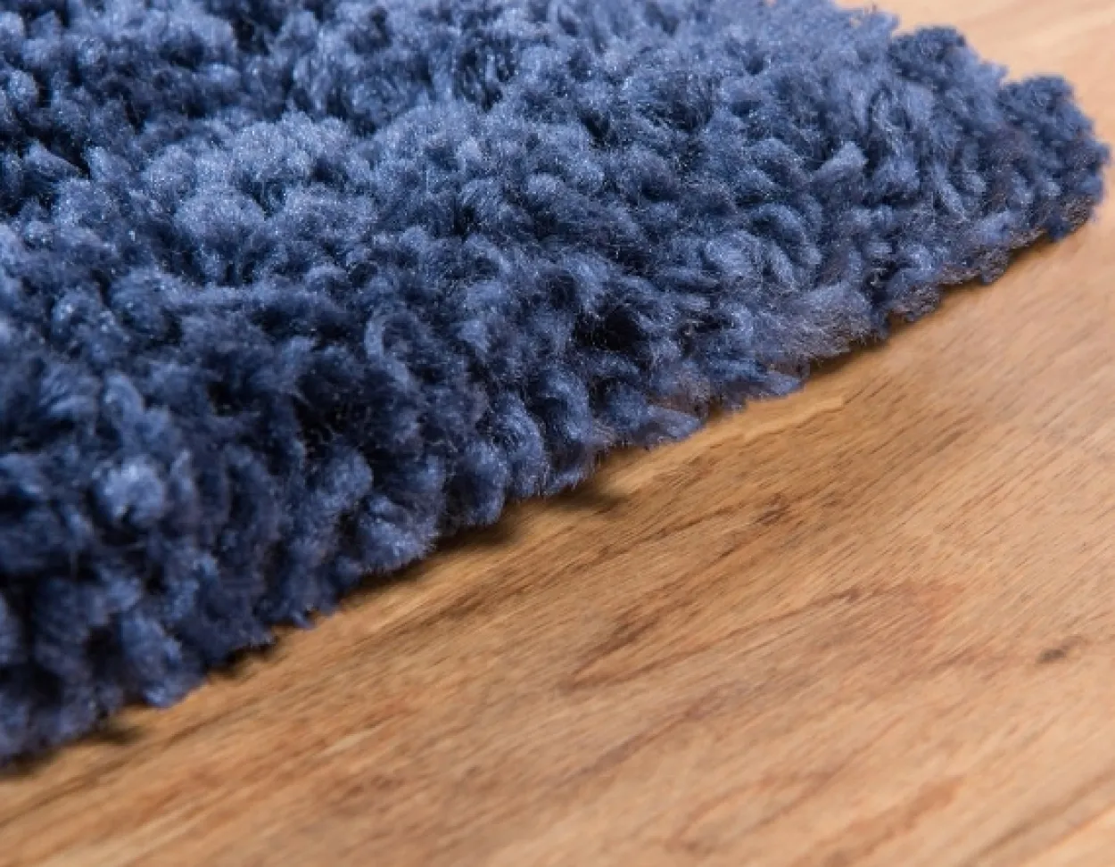 Teppich "Temara Shag" Läufer Marineblau CA10313