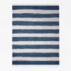 Teppich Zendo 110cm x 60cm, Farbe Blau, rechteck