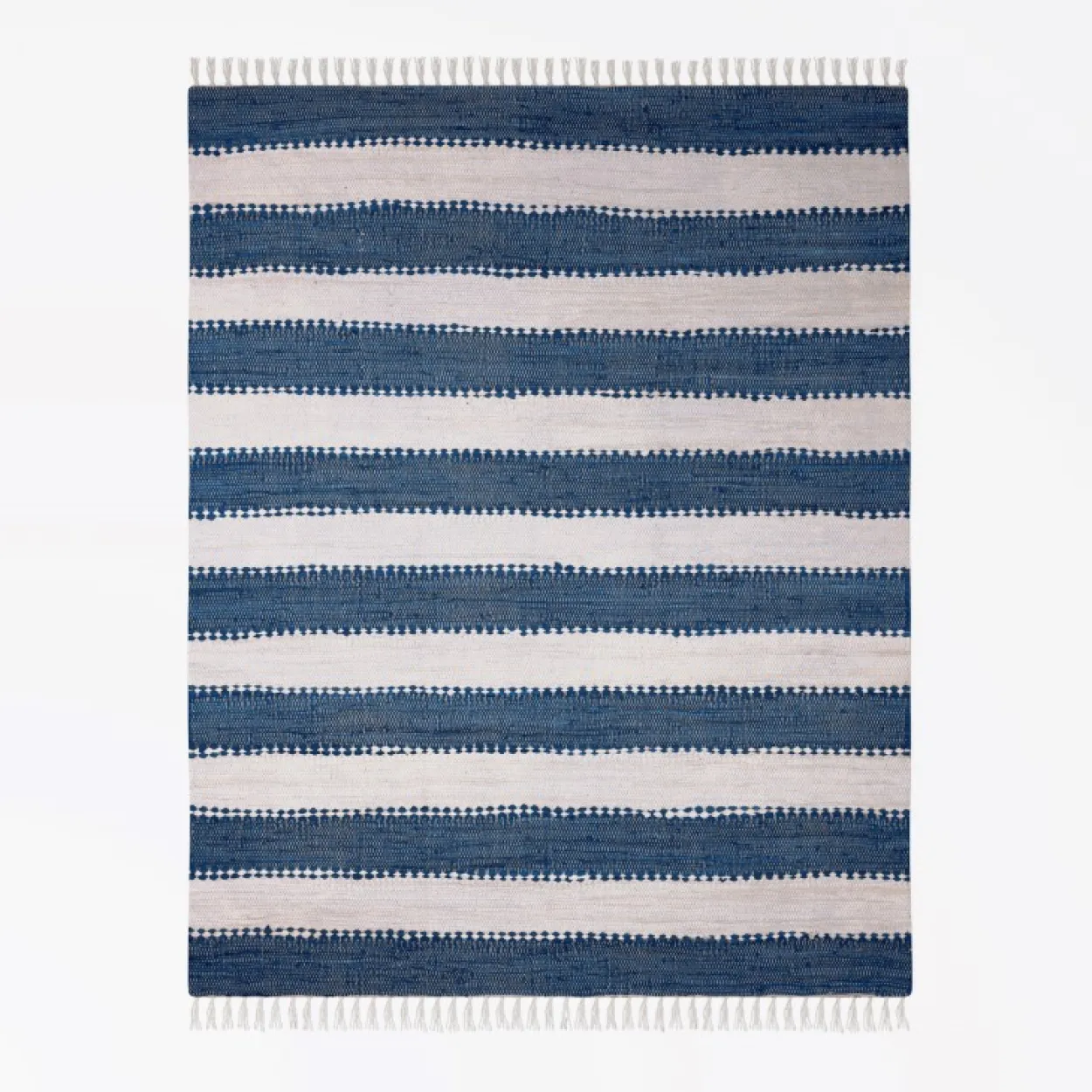 Teppich Zendo 110cm x 60cm, Farbe Blau, rechteck