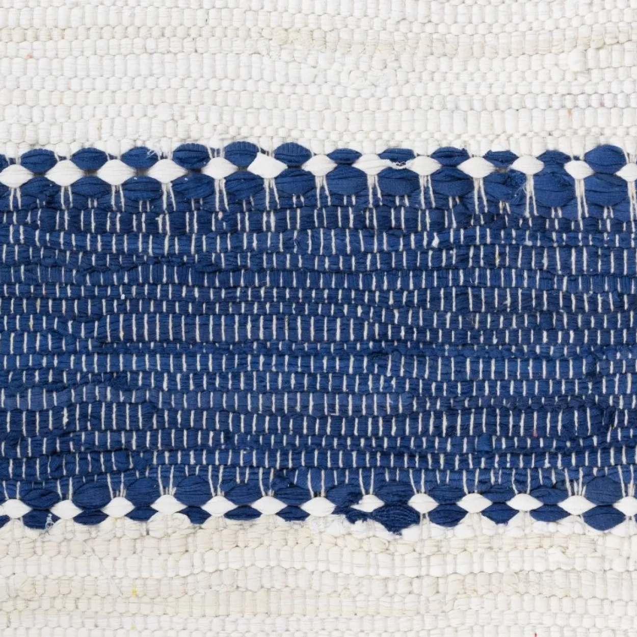 Teppich Zendo 110cm x 60cm, Farbe Blau, rechteck