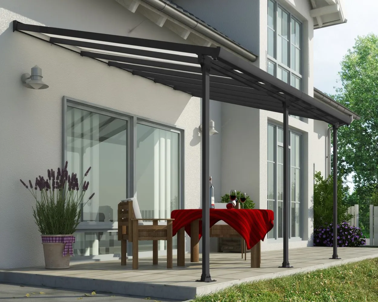 Terrassenüberdachung Feria 606x380cm Gr.