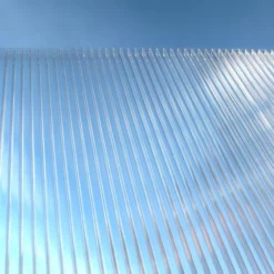 Terrassenüberdachung SOLIS 434 x 303 x 226 / 278 cm - grau