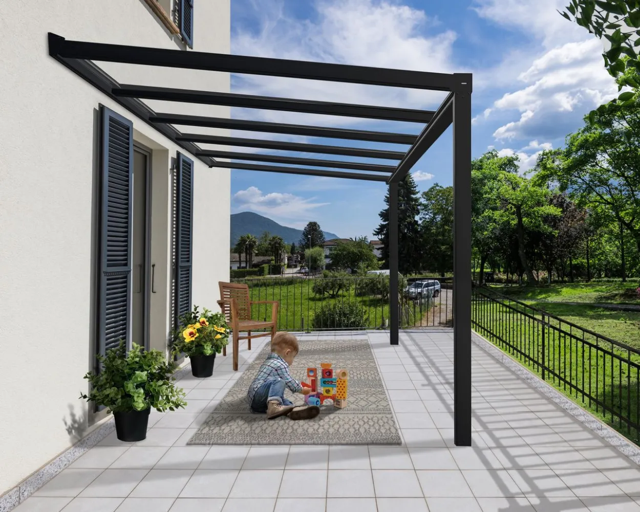 Terrassendach Stockholm 370x330,5cm Gr.