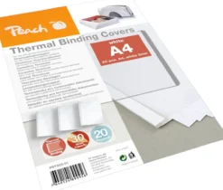 Thermobindemappe weiss für 30 Blätter A4, 20 Stk