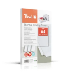 Thermobindemappe weiss für 60 Blätter A4, 20 Stk