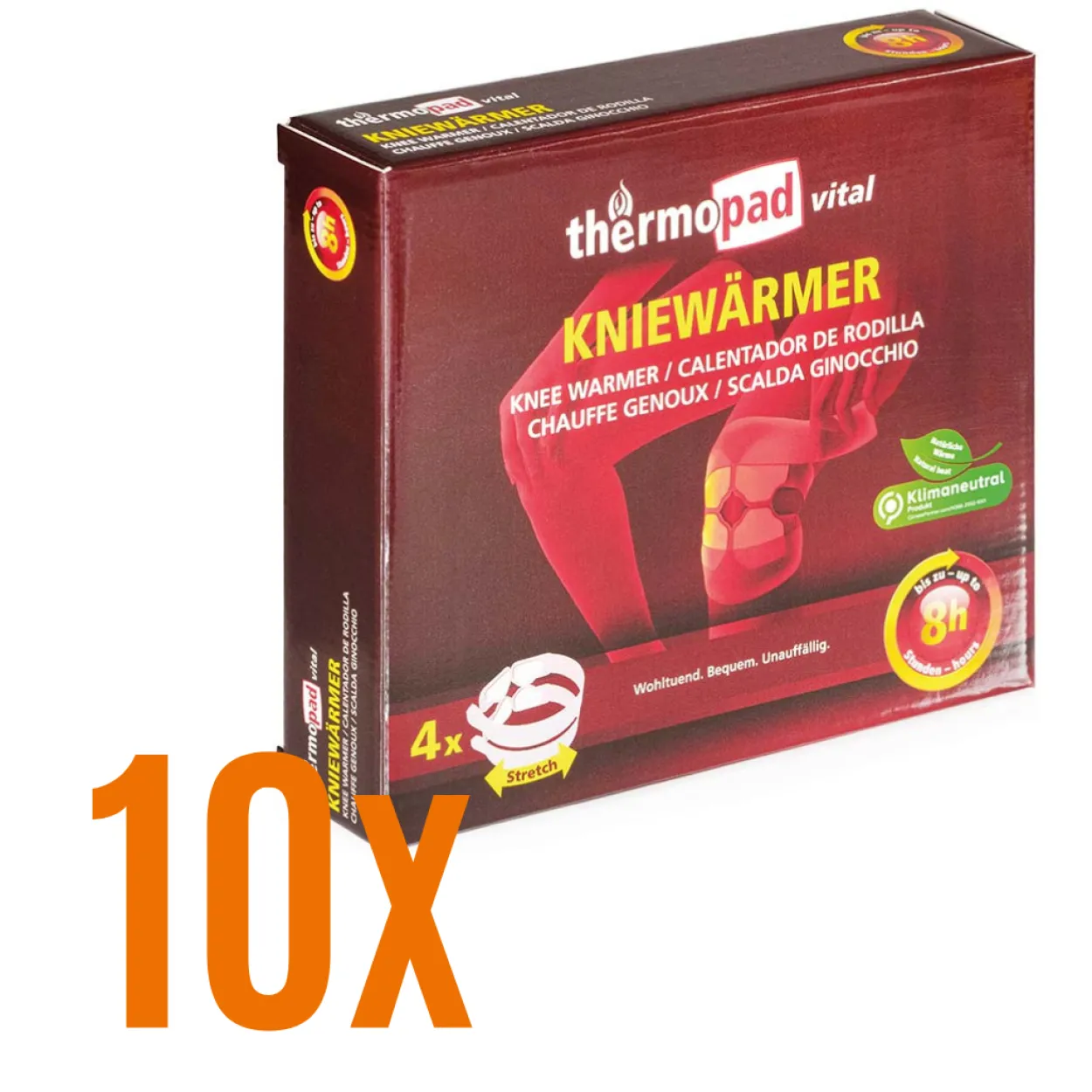 Thermopad 10x 4er Kniewärmer
