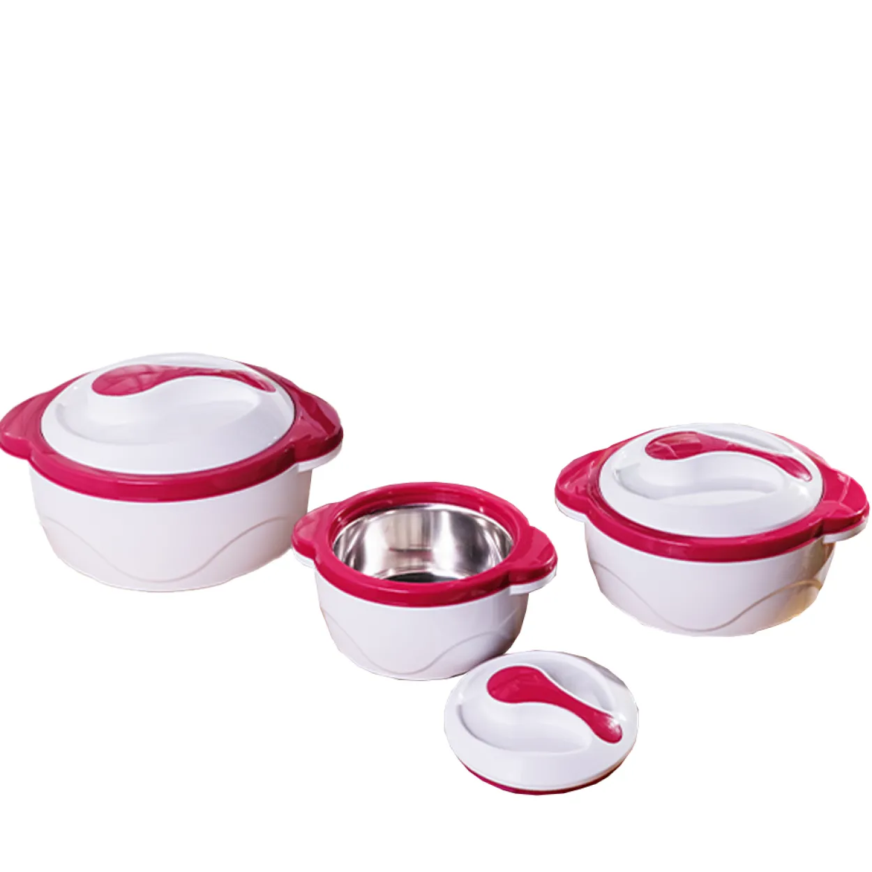 Thermoschüssel 3er Set Premium, beere
