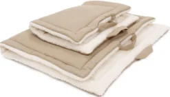 tierdecke, beige, Mikrofaser/Fellimitat