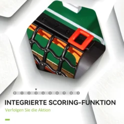 Tischkicker Kickertisch inkl 22 Kicker 2 Bälle Rutschfest Griffe