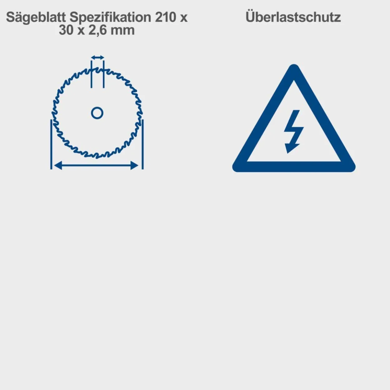 Tischkreissäge HS210 210mm