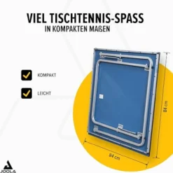Tischtennisplatte MIDSIZE - Blau