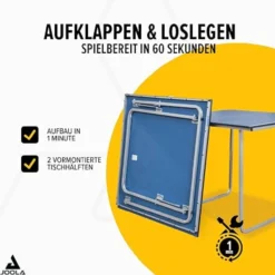 Tischtennisplatte MIDSIZE - Blau