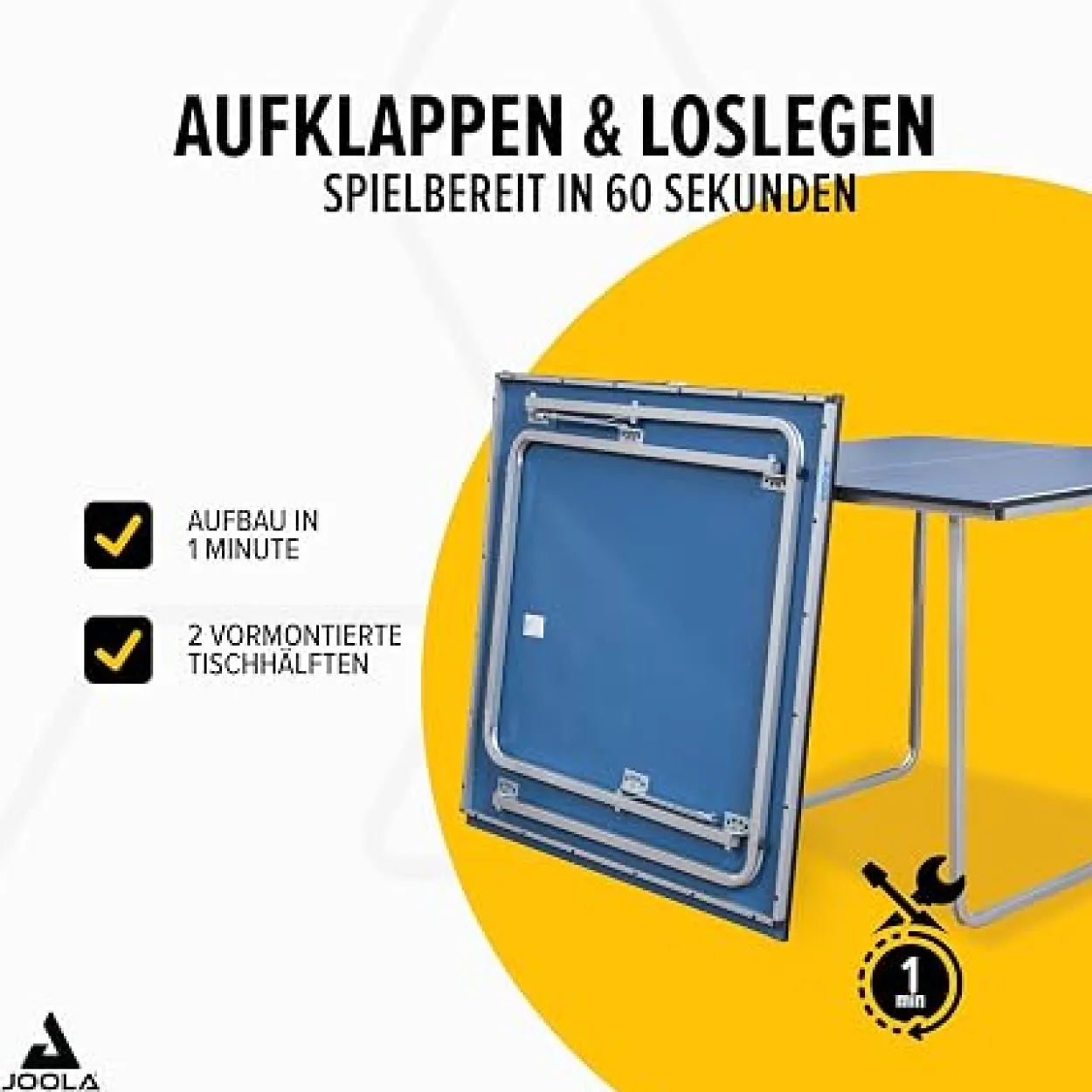 Tischtennisplatte MIDSIZE - Blau