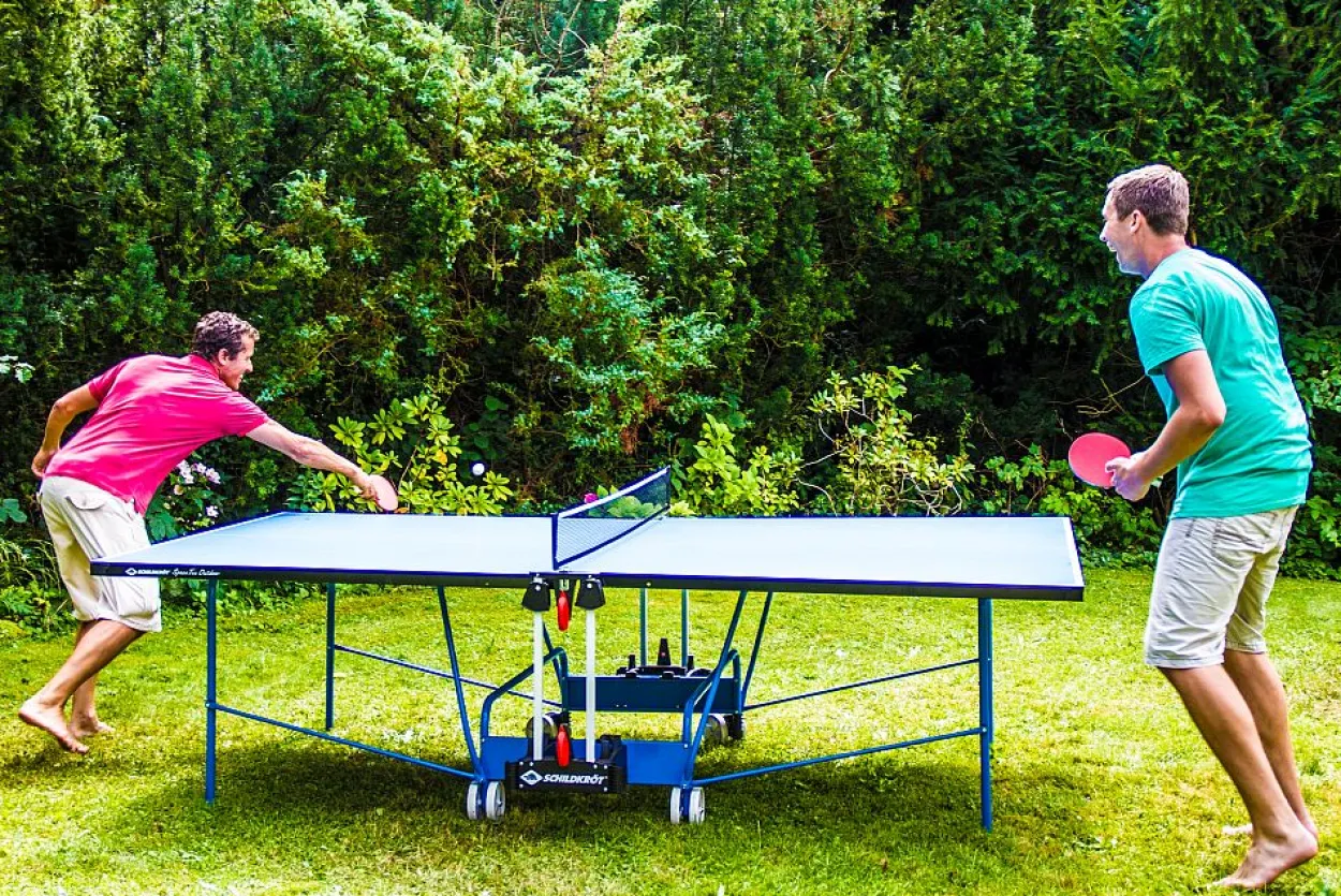 Tischtennistisch SPACE-TEC Outdoor blue