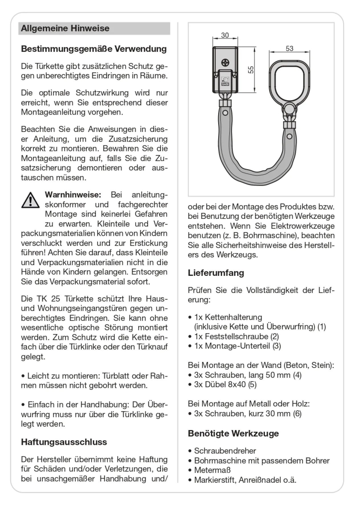 TK 25 Türkette