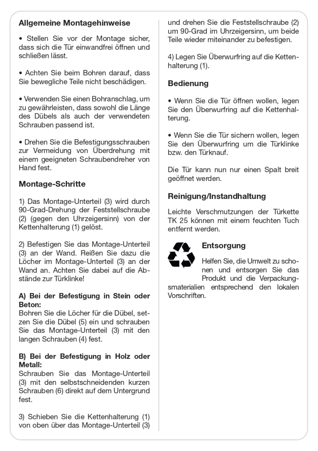 TK 25 Türkette