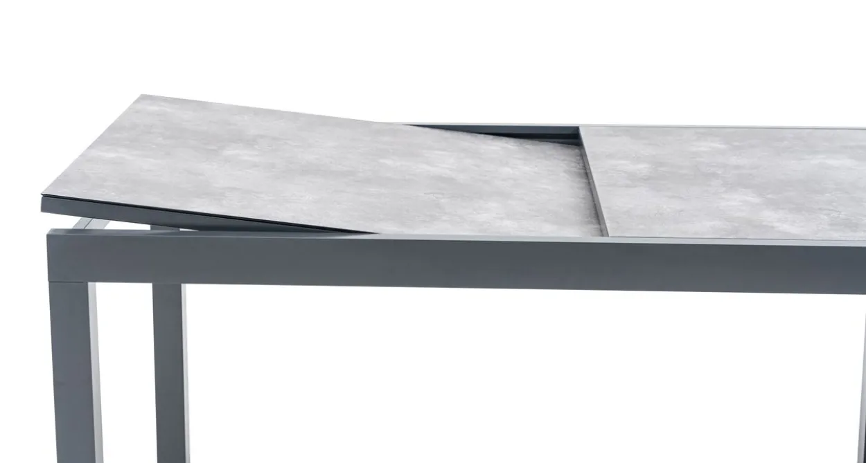 7tlg. Alu - Dining - Set GRANADA, ca. 150/250 x 90 x 75 cm