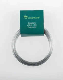 14tlg. Bindedrähte Metallfarben / Dunkelgrün