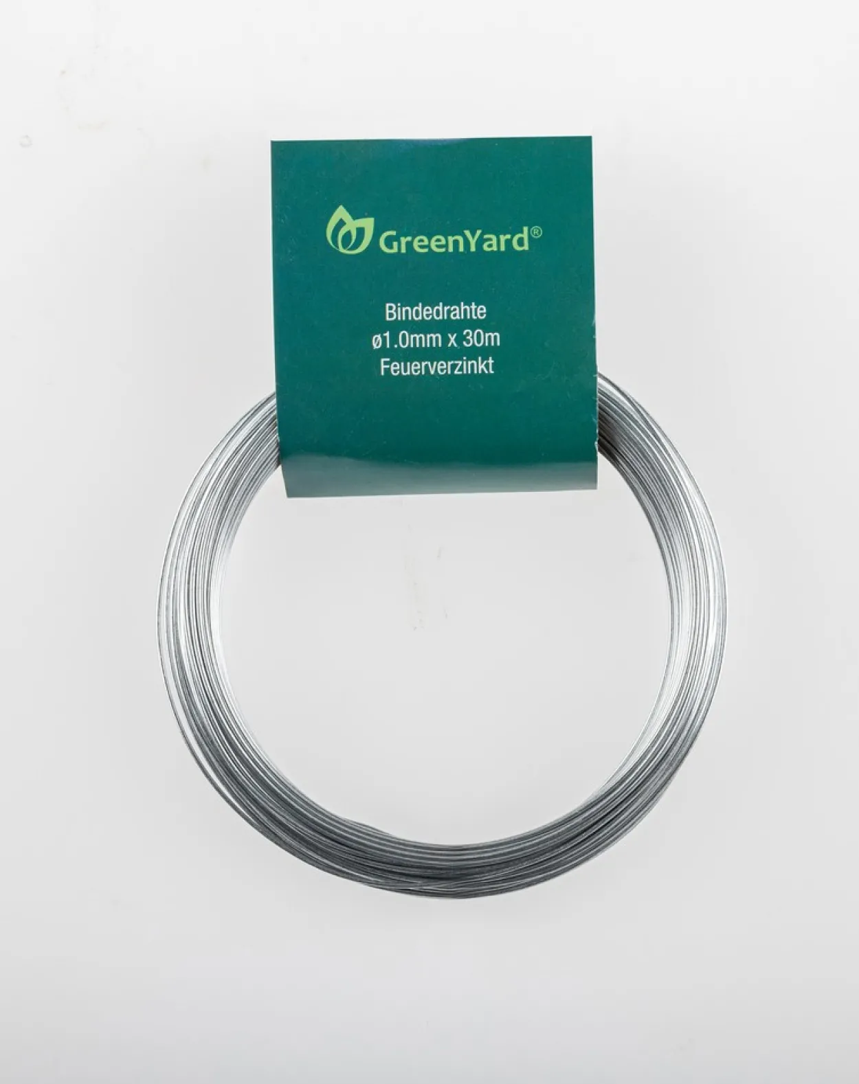 14tlg. Bindedrähte Metallfarben / Dunkelgrün
