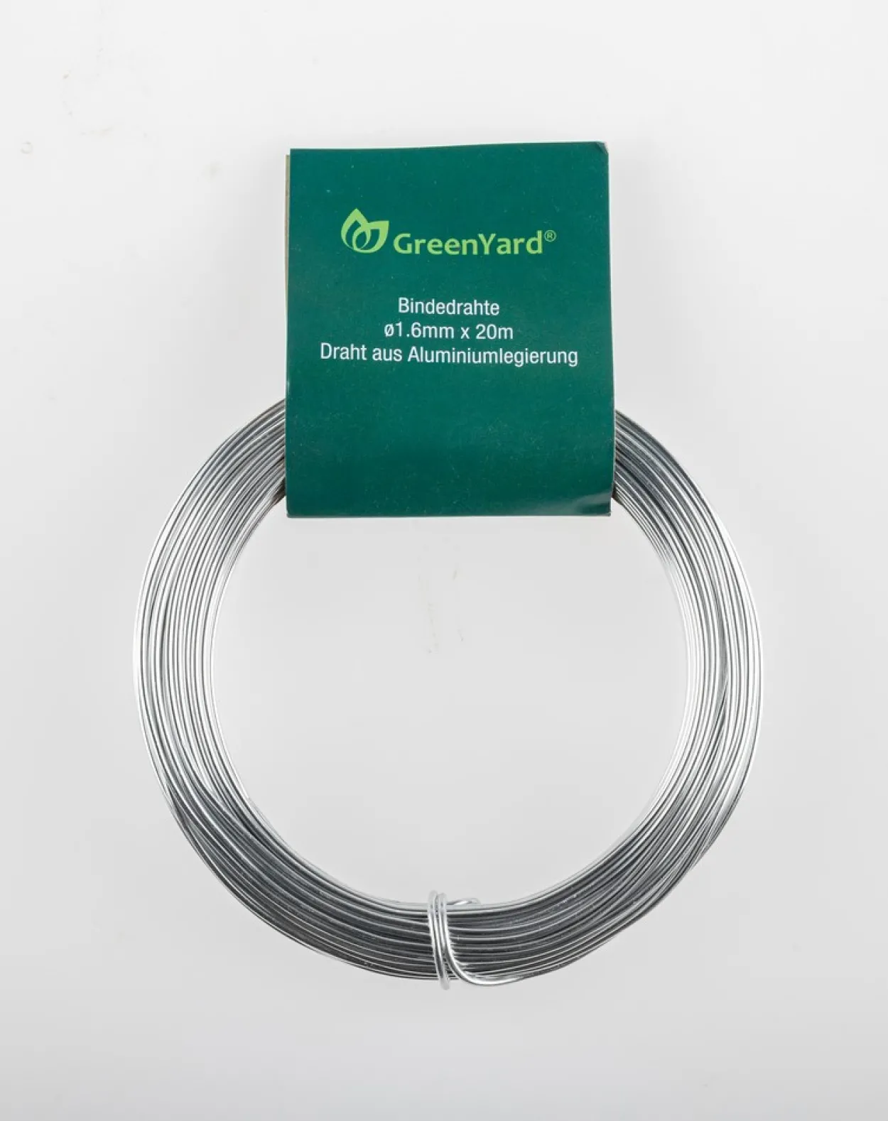 14tlg. Bindedrähte Metallfarben / Dunkelgrün