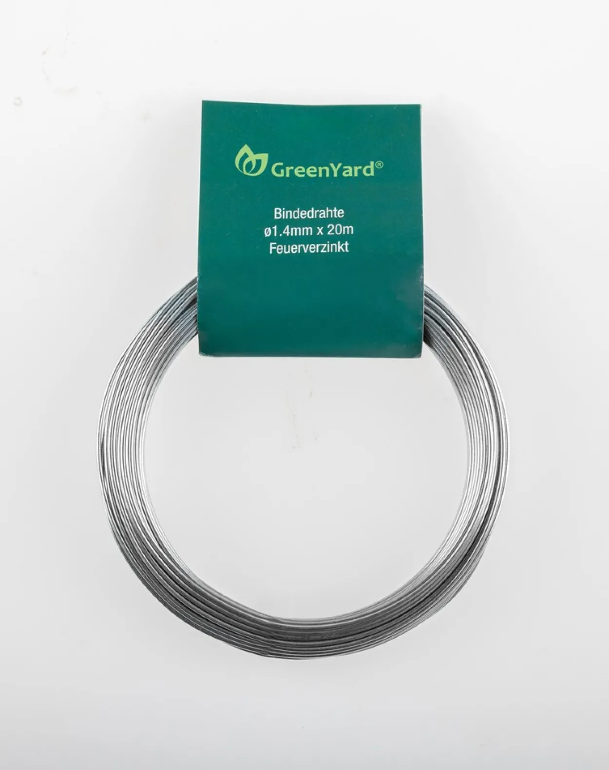 14tlg. Bindedrähte Metallfarben / Dunkelgrün