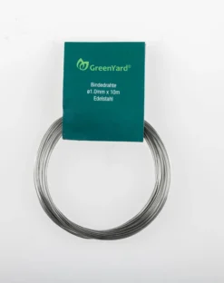 14tlg. Bindedrähte Metallfarben / Dunkelgrün