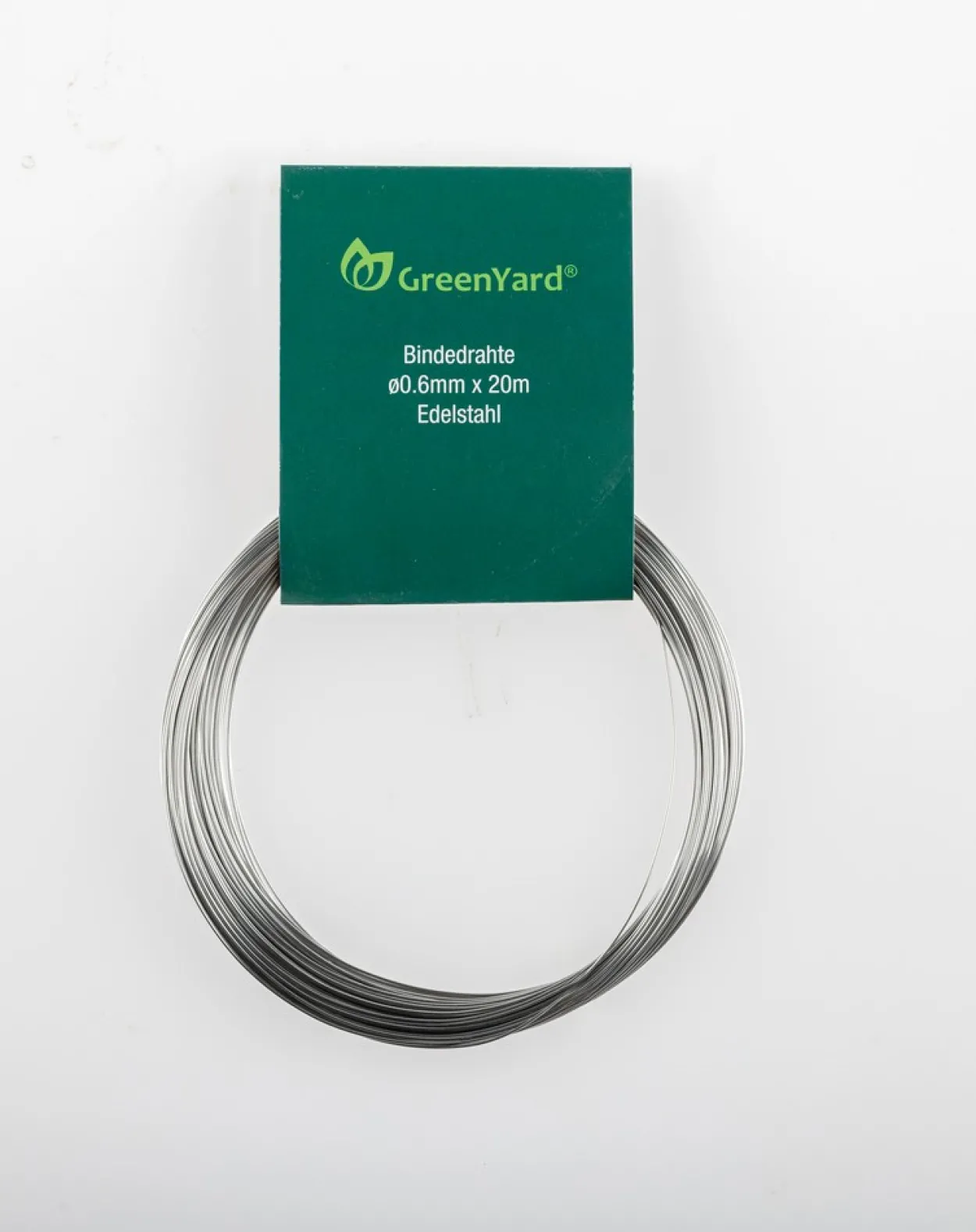 14tlg. Bindedrähte Metallfarben / Dunkelgrün