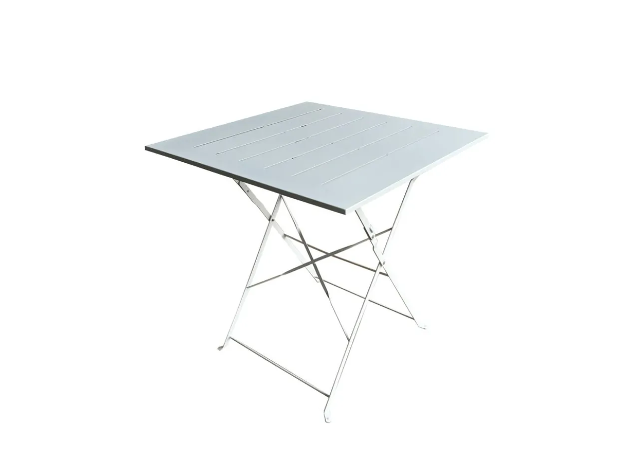 3tlg. Bistro Set HGE49-WEI weiß