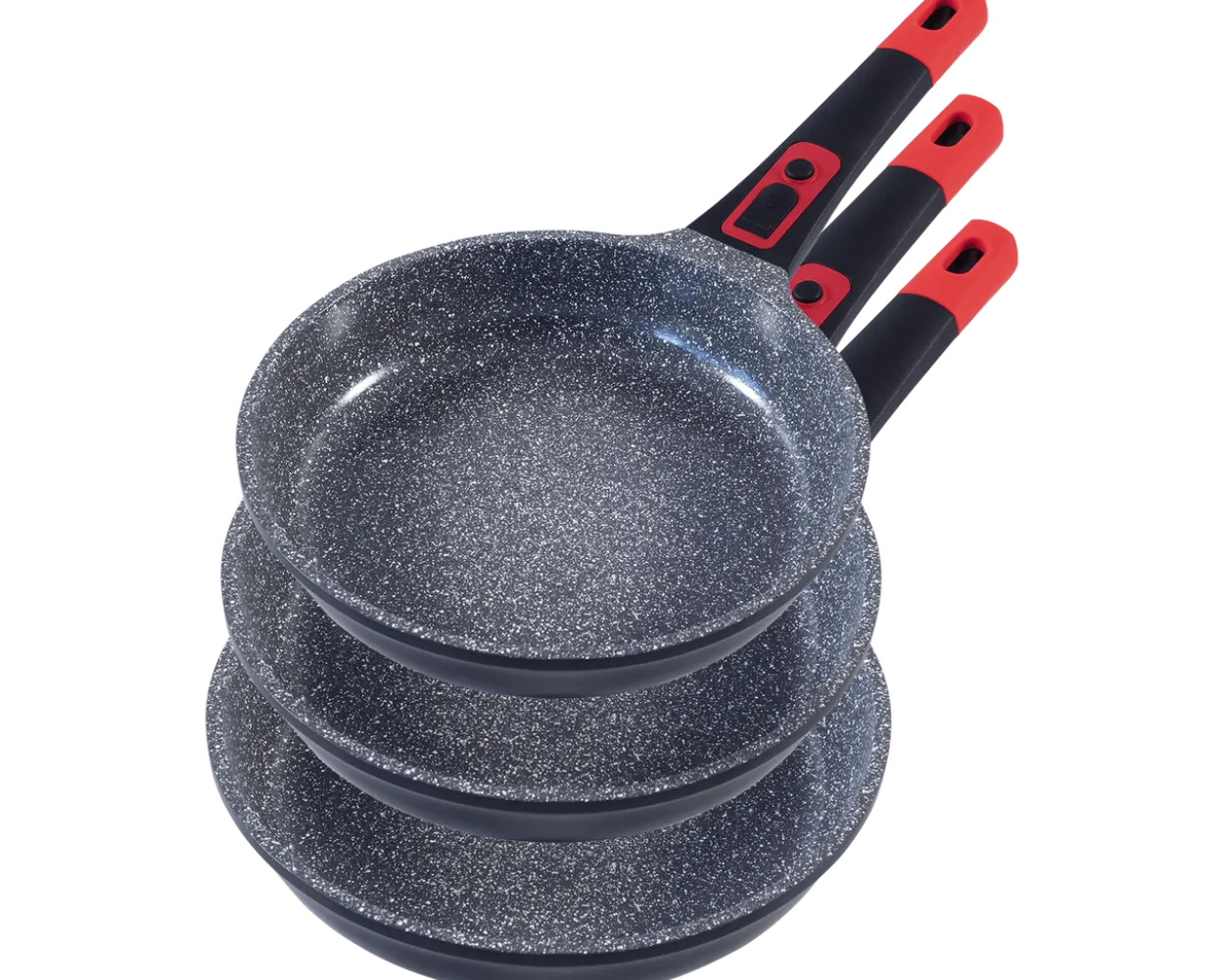 3tlg. Bratpfannenset« CLICK-GRIP, Induktion, 20+24+28cm