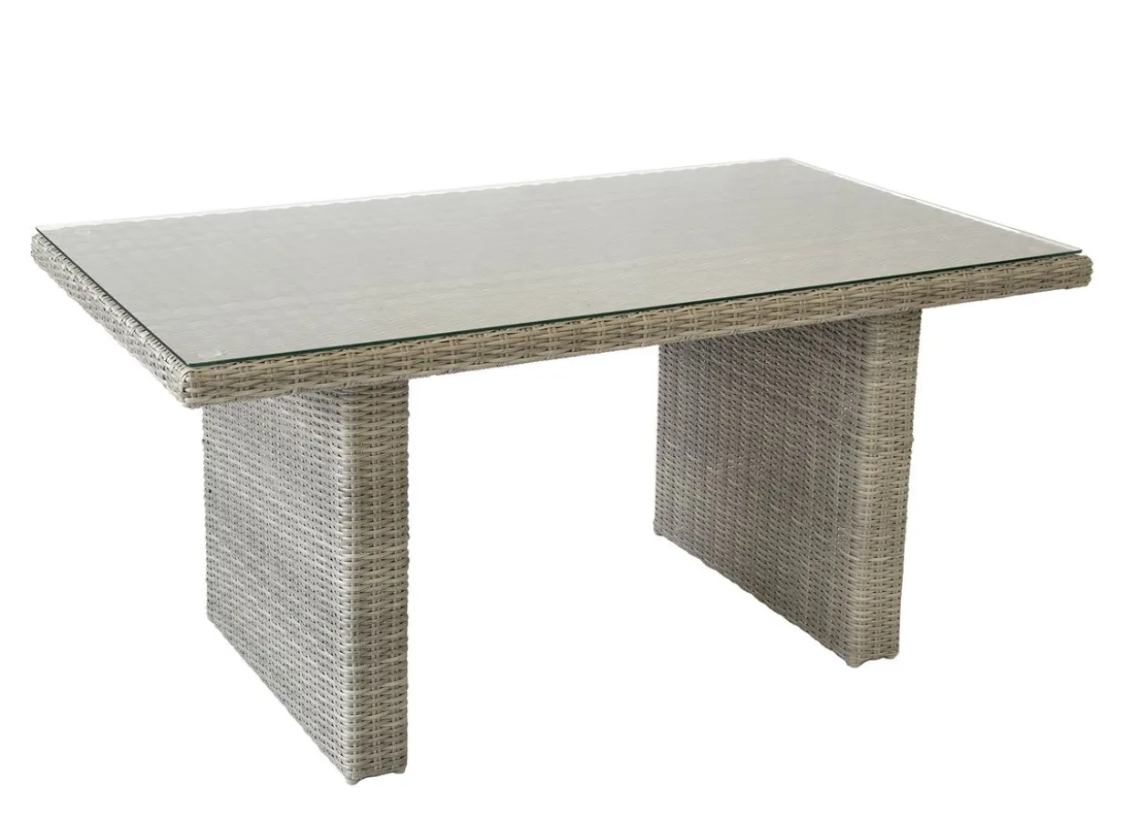 18tlg. Dining-Lounge "Canelli" - Grau-Mix
