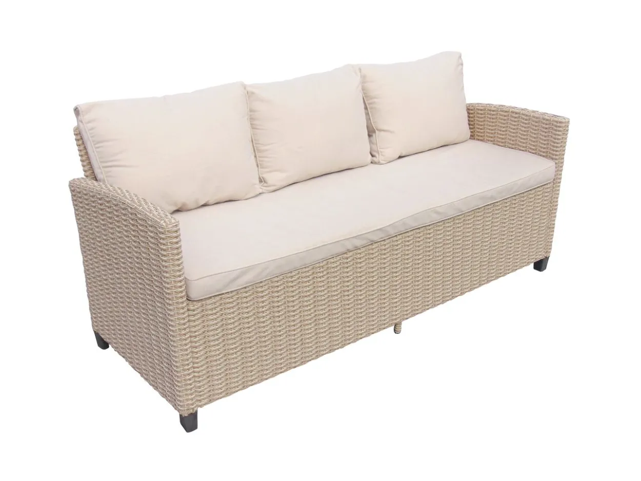 15tlg. Ecklounge Dining-Lounge "Prato II" beige