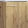 2-tlg. Gäste-Waschplatz "Slito" Honig-Eiche