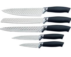 6tlg. Küchenmesserset CONIC inkl. Messerblock