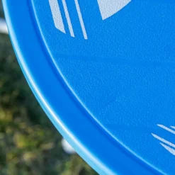 4 tlg. Kindersitzgruppe Gartentisch 2 Klappstühle Sonnenschirm Camping Gartenmöbel 3-6 Jahre Blau